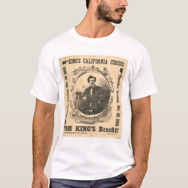 T-shirt Cirque de la Californie du Roi (0804A) (Devant)