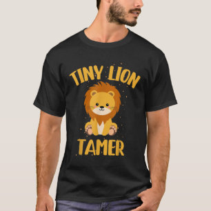 T-shirt Cirque Lion Tamer Chemise Cirque Chemises Minuscul