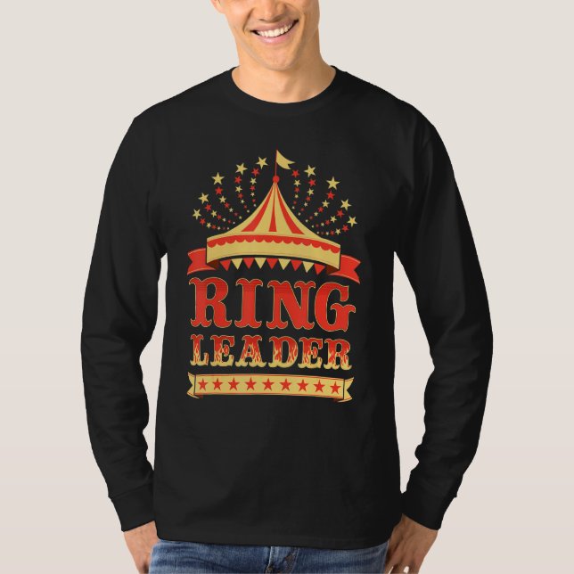 T-shirt Cirque Ringleader I Cirque Thématique Anniversaire (Devant)