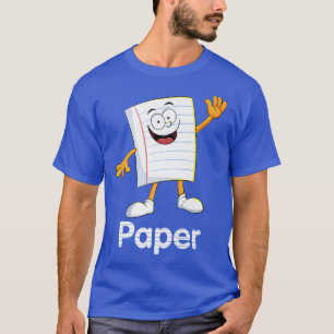 T-shirt Ciseaux de papier rock Funny Group Costumes d'Hall