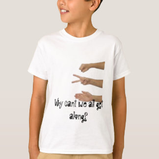 T-shirt ciseaux de papier rock pourquoi ne pouvons-nous pa