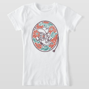 T-Shirt CISV Austin Cowboy Casquette, Boots Girl's