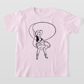 T-shirt CISV Austin Cowgirl Fille
