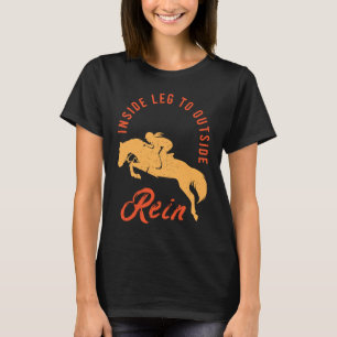 T-shirt Citant de galop d'équitation Cavalier et cavalière