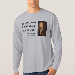 T-shirt Citation 1B de Thomas Paine