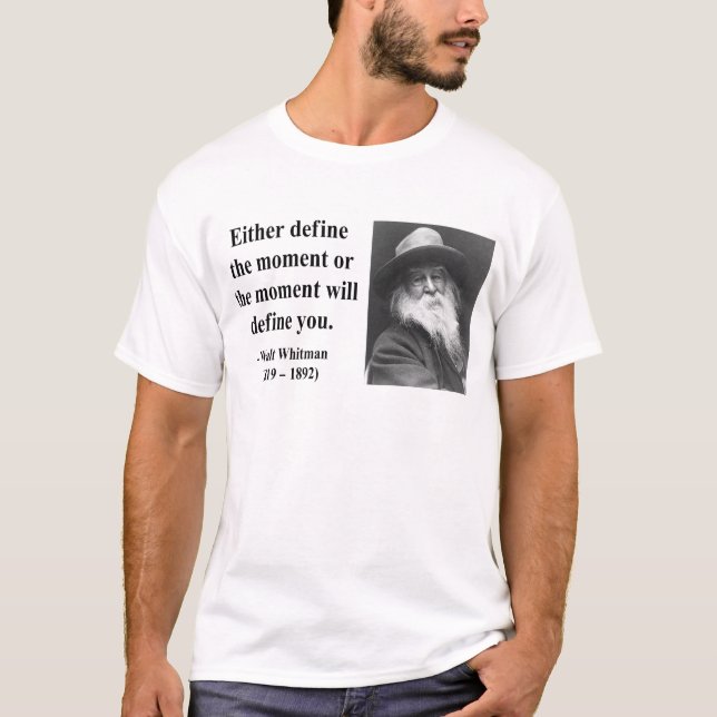T-shirt Citation 2b de Whitman (Devant)