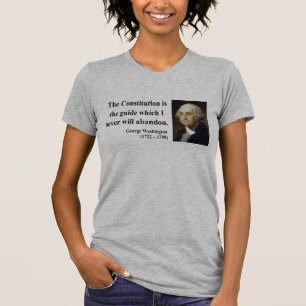 T-shirt Citation 4b de George Washington
