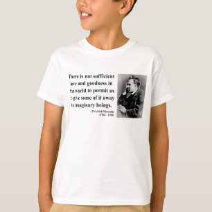 T-shirt Citation 7b de Nietzsche
