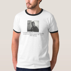 T-shirt Citation afro-américaine de James Baldwin