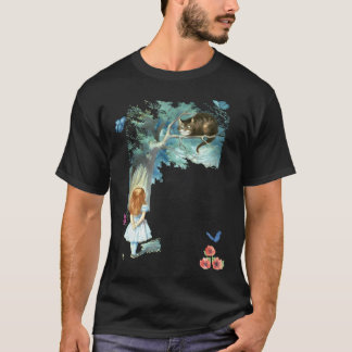 T-shirt Citation Alice In Wonderland - Imagination