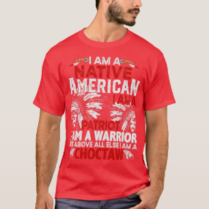 T-shirt Citation Amérindienne Je Suis Amérindien 1