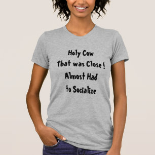T-shirt Citation amusante à la chemise