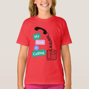 T-shirt Citation Amusante d'Amour de Livre Lecture