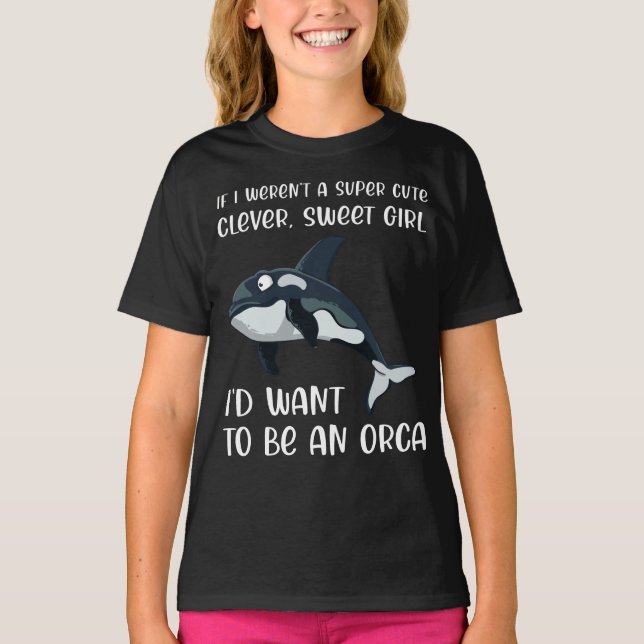 T-shirt Citation Amusante D'Orca Dit Slogan Killer (Devant)