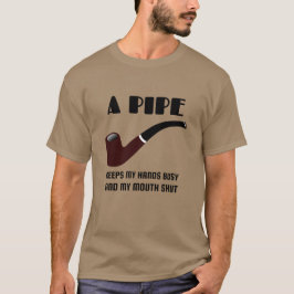 T-shirt Citation amusante du fumeur de tuyaux
