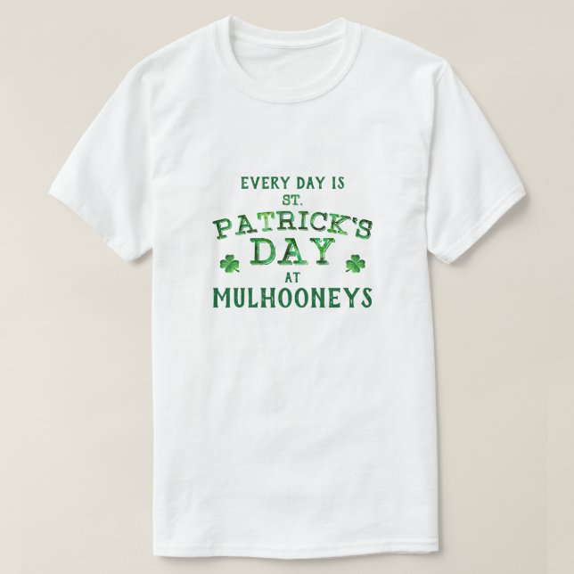 T-shirt Citation amusante du jour de St. Paddy's Day (Design devant)