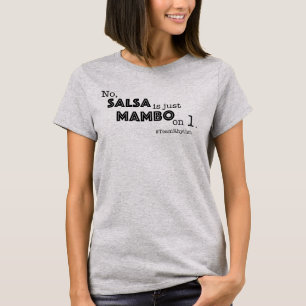 T-shirt Citation amusante Mambo   Team Rhythm Ballroom Dan