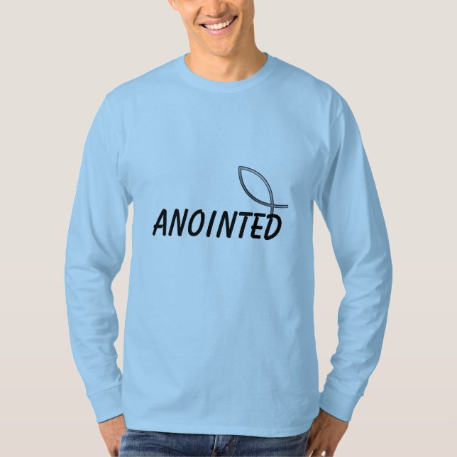 T-shirt Citation ANOINTED Sweatshirt masculin (Devant)