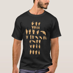 T-shirt Citation ASL - Laissez votre foi être plus grande