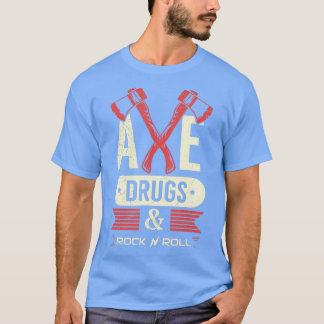 T-shirt Citation Ax Thrower Pour Un Ax Jetant Adulte