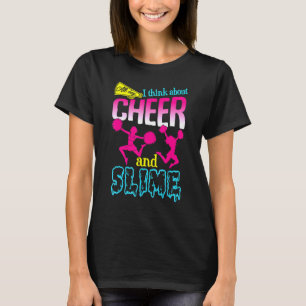 T-shirt Citation Cheerled Gourmande Et Slime