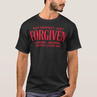 T-shirt Citation chrétienne d'apprentissage de croissance