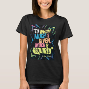 T-shirt Citation Chrétienne Inspirationnelle À Laquelle Be