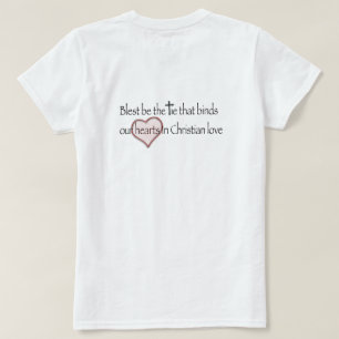 T-shirt Citation chrétienne « Que le lien qui nous unit so