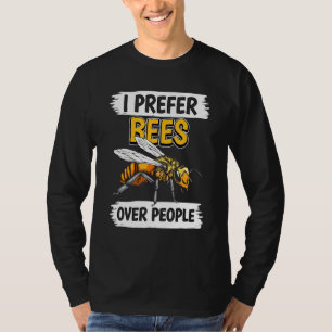T-shirt Citation d'abeilles Miel Abeille Abeille Je préfèr