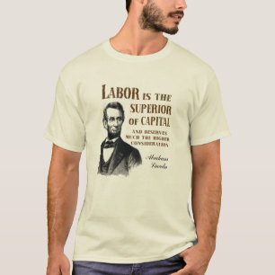 T-shirt Citation d'Abraham Lincoln Pro