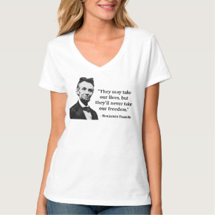 T-shirt Citation d'Abraham Lincoln Troll
