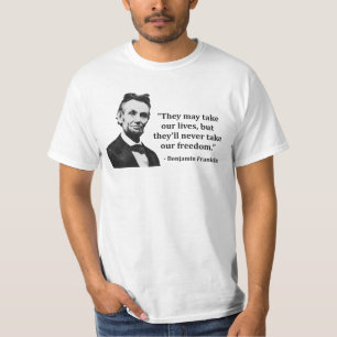 T-shirt Citation d'Abraham Lincoln Troll