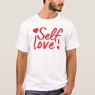 T-shirt Citation d'amour personnel avec les coeurs
