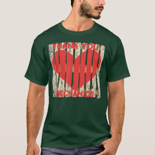 T-shirt Citation d'appréciation des employés mécanicien