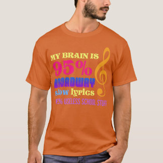 T-shirt Citation d'artiste amusant Théâtre Broadway