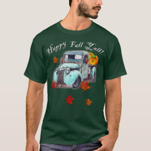 T-shirt Citation d'automne Happy Automne Y'all mignonne Vi
