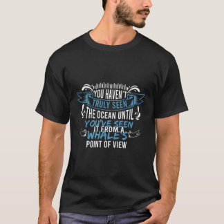 T-shirt Citation De Baleines À Baleines À Baleines À Balei