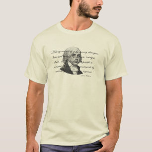 T-shirt Citation de banque de James Madison