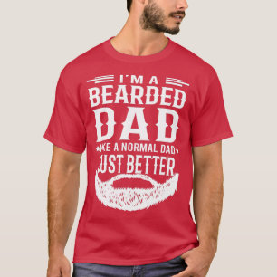 T-shirt Citation De Barbe Amusante Ix27m Un Père Enclavé C