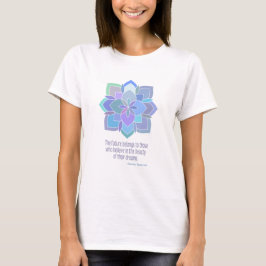 T-shirt Citation de beauté Mandala Roosevelt