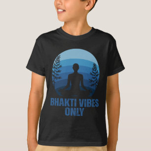 T-shirt Citation de Bhakti Yoga Lotus