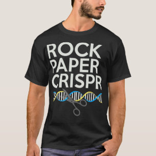 T-shirt Citation de biologiste scientifique de Rock Paper