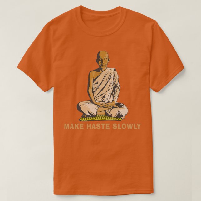 T-shirt Citation de Bouddha amusante (Design devant)