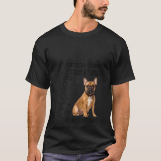 T-shirt Citation de Bouledogue Français Femme Maman Papa I