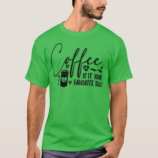 T-shirt citation de café amusante pour les amateurs de caf