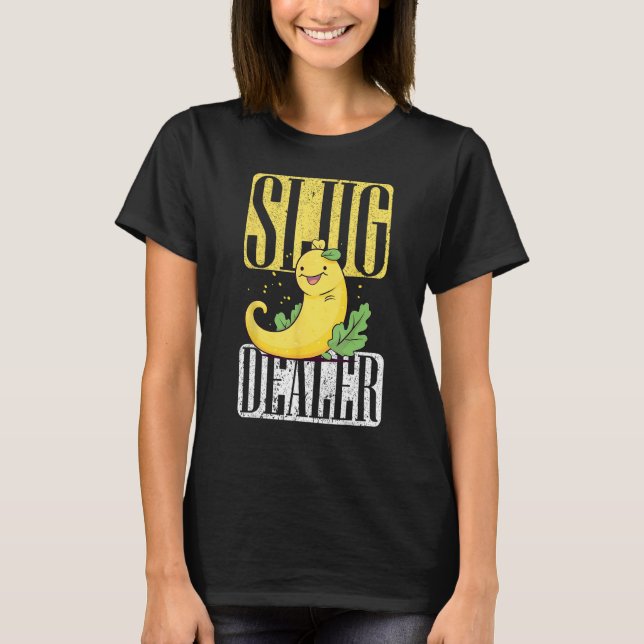 T-shirt Citation de capture d'escargots pour l'écorce d'es (Devant)