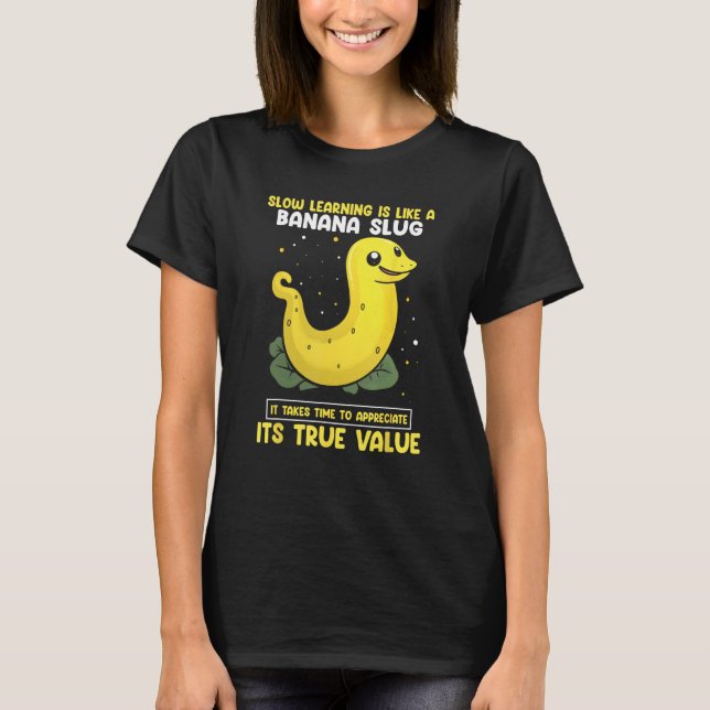 T-shirt Citation de capture d'escargots pour l'écorce d'es (Devant)