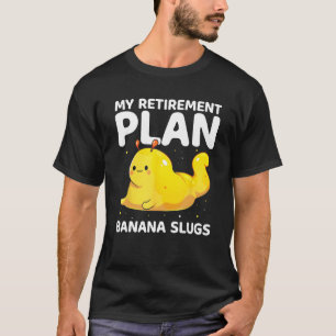 T-shirt Citation de captureur de limace banane pour limace