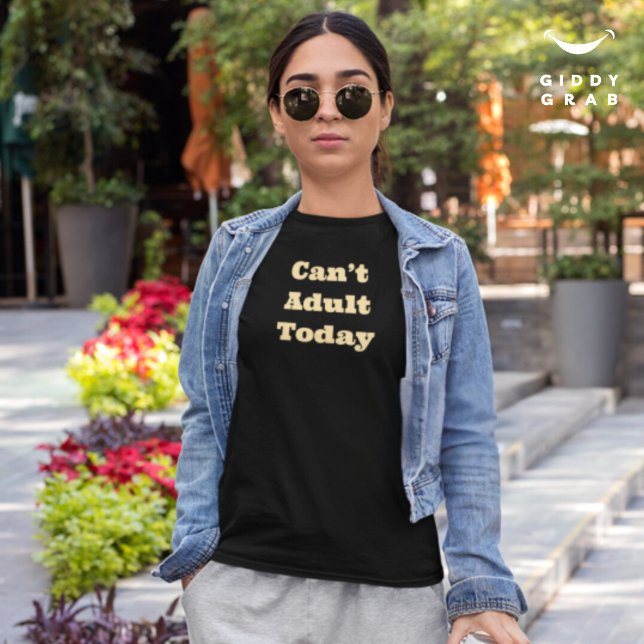 T-shirt Citation de caractères amusante pour les adultes a (Créateur téléchargé)