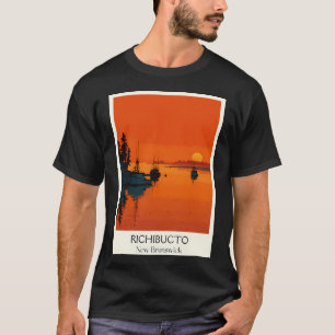 T-shirt Citation de chasse à l'achigan drôle aspect vintag